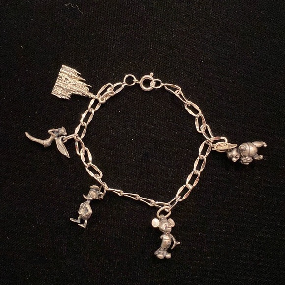 Walt Disney Sterling Charm Bracelet - Picture 9 of 11